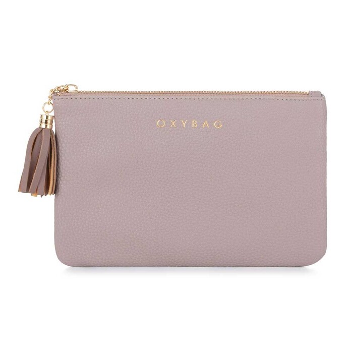 OXYBAG Kosmetiktasche Day Leather Mocca