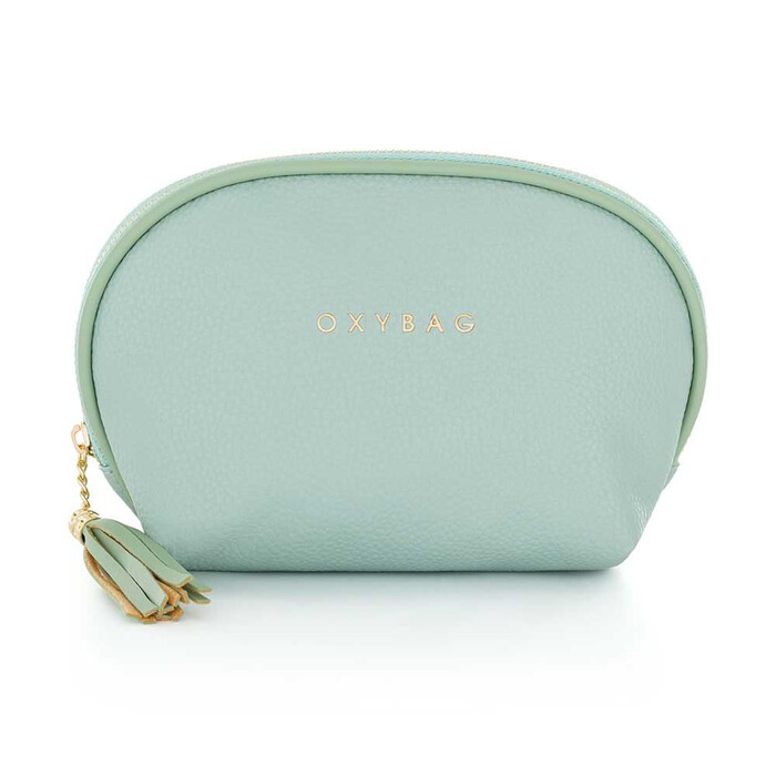 Kosmetiktasche Plus Leather Mint