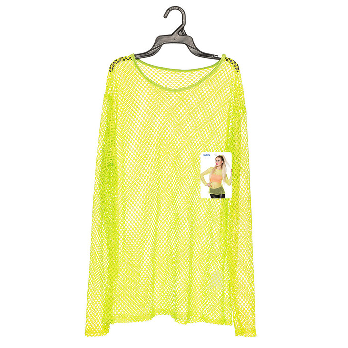 Shirt Fischnetz (M/L) neongelb