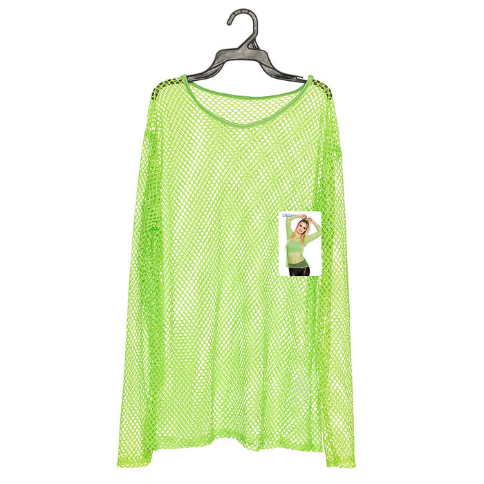 Shirt Fischnetz (M/L) neongrün