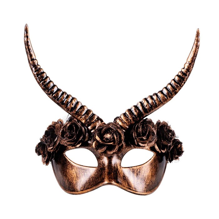 Augenmaske Mama Legba Bronze