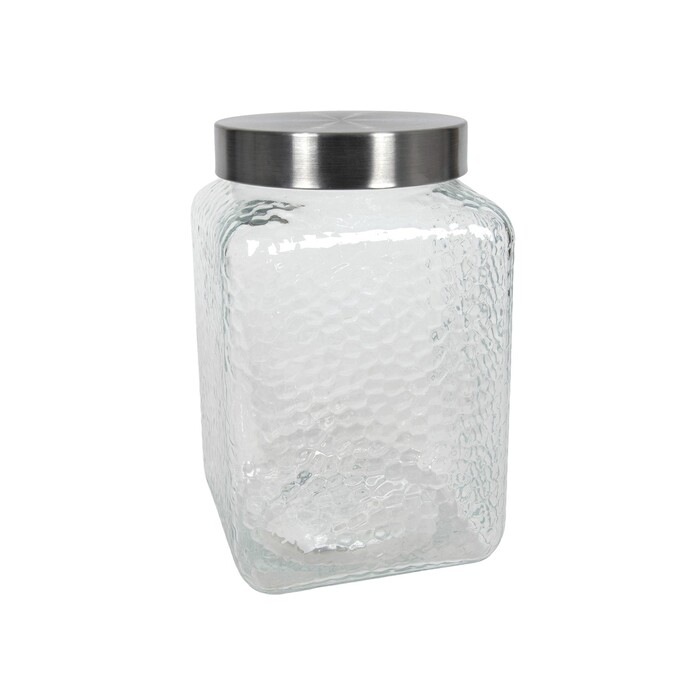 Vorratsdose quadratisch 2,45 Liter transparent