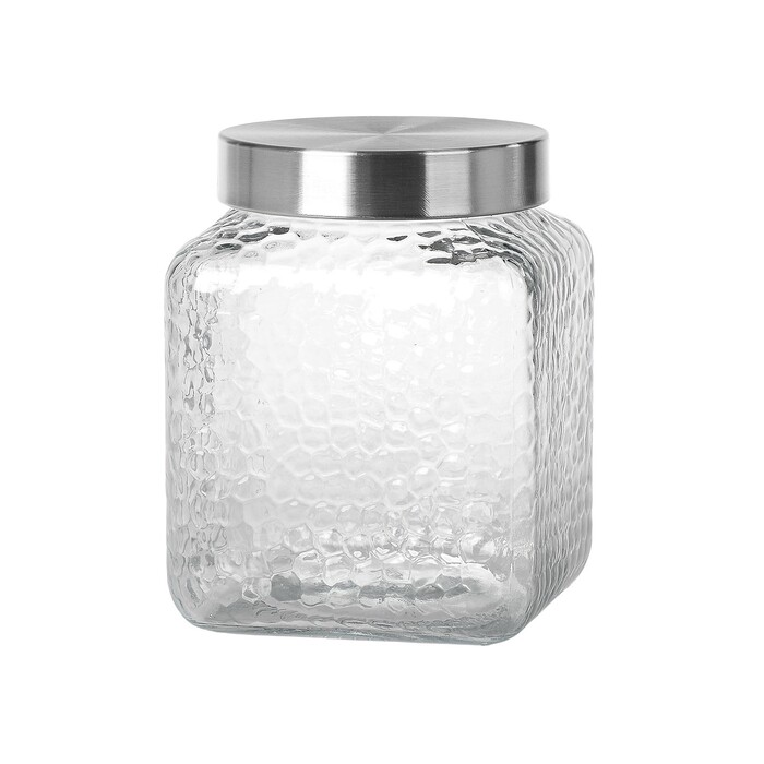 Vorratsdose quadratisch 1,95 Liter transparent