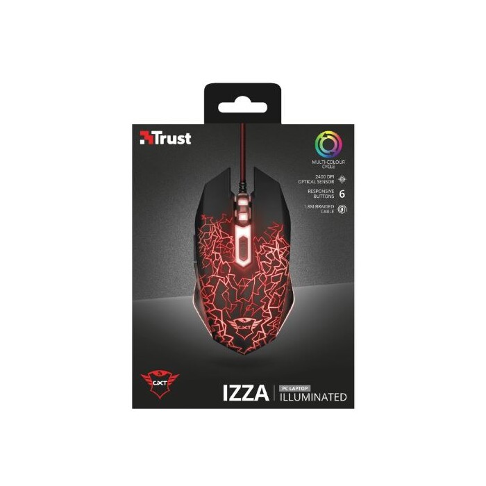 Trust Gaming Maus - GXT 105 IZZA TRU 21683