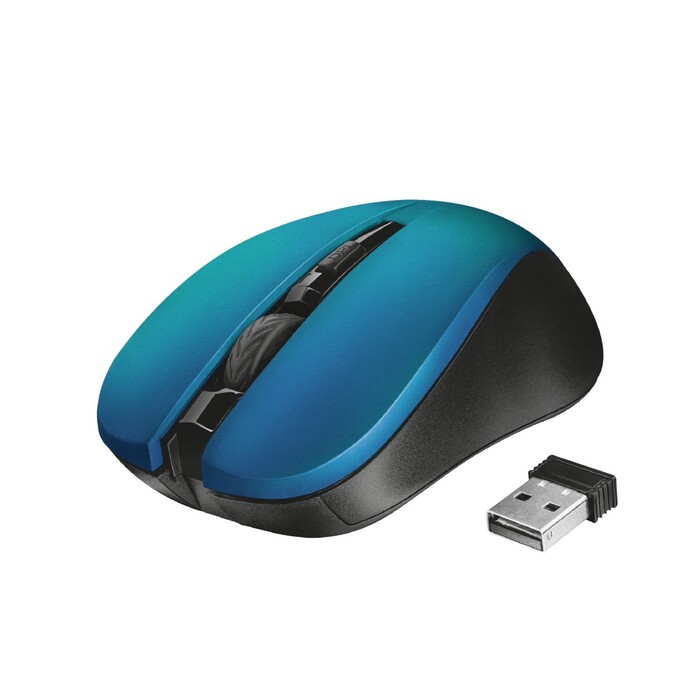 Trust MYDO Silent Click Wireless Mouse blue