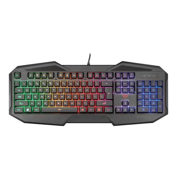 TRUST Gaming Keyboard GXT 830-RW Avonn mit LED-Beleuchtung