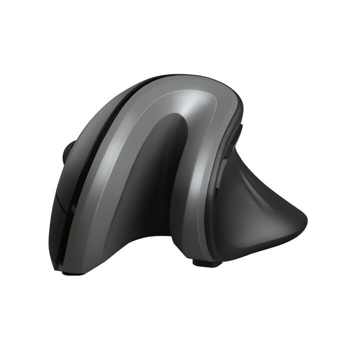 TRUST Ergonomische Maus Verro kabellos schwarz