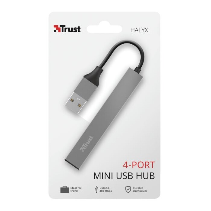 Trust HALYX 4 Port Mini USB Hub