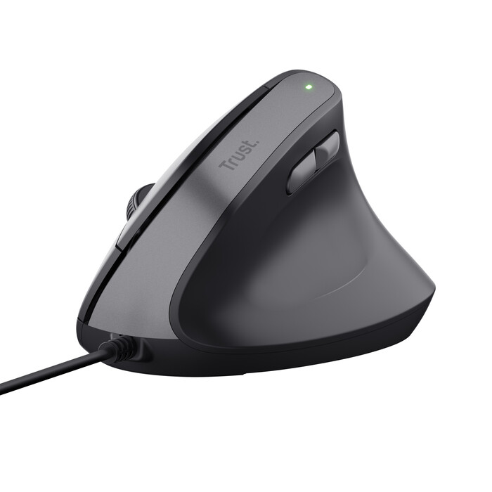 TRUST Ergonomische Maus Bayo II schwarz