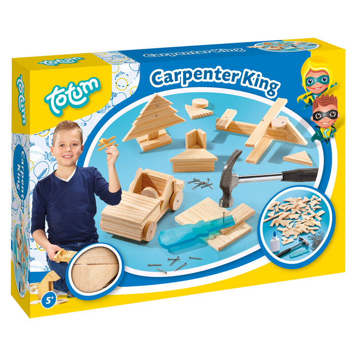 TOTUM Bastel-Set Carpenter King bunt