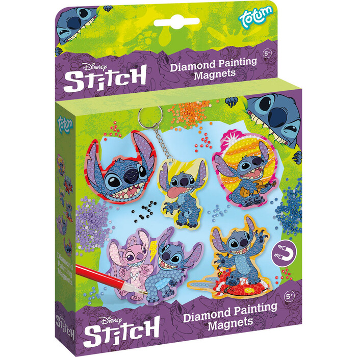 TOTUM Disney Stitch Diamantenbasteln und Magnetspaß