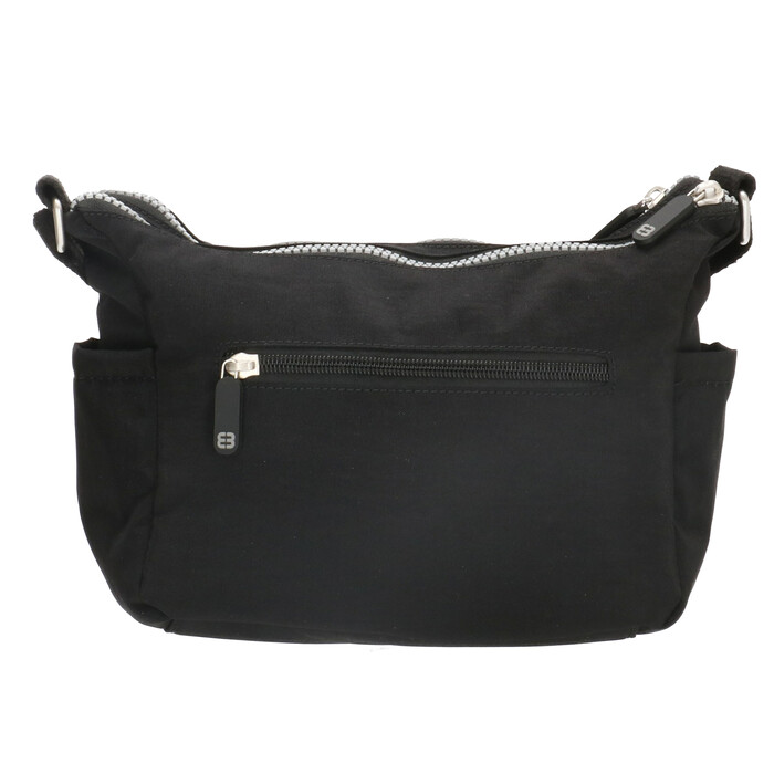 Umhängetasche klein mit Zippverschluss schwarz