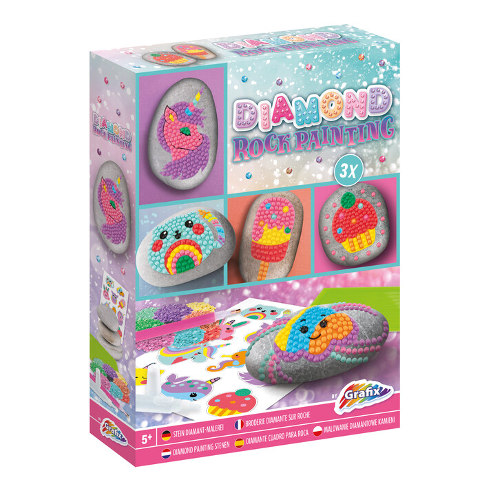 GRAFIX Diamond Rock Painting mehrere Farben