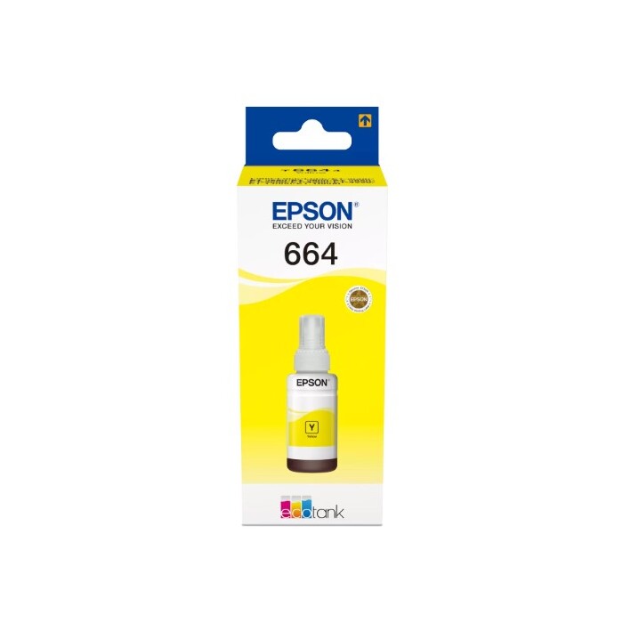 Epson E664Y Druckerpatronen y - Epson No. 664Y, C13T664440 für z.B. Epson L 355, Epson EcoTank ET -14000, Epson EcoTank ET -2500, Epson L 100 - Image 7
