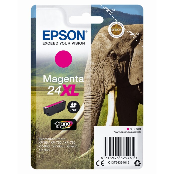 Epson Claria Ink Nr.24XL photo mag.