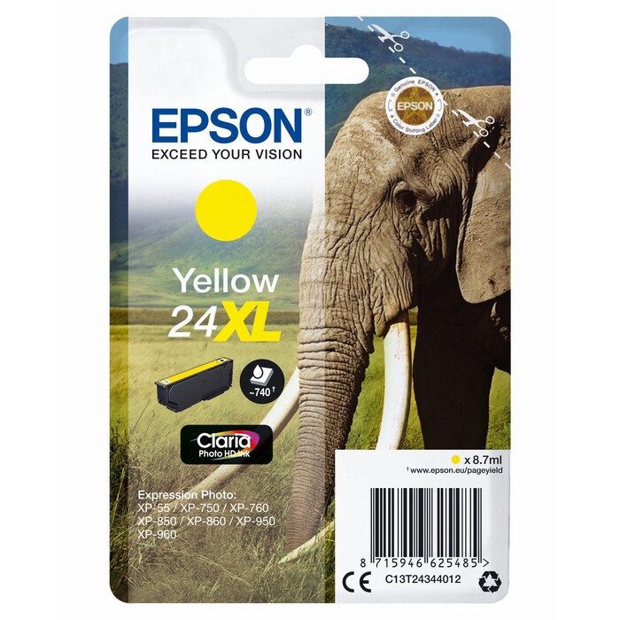 Epson Claria Ink Nr.24XL photo yell.