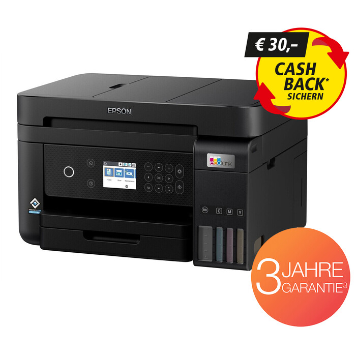 EPSON Drucker EcoTank ET-3850 All-in-One schwarz