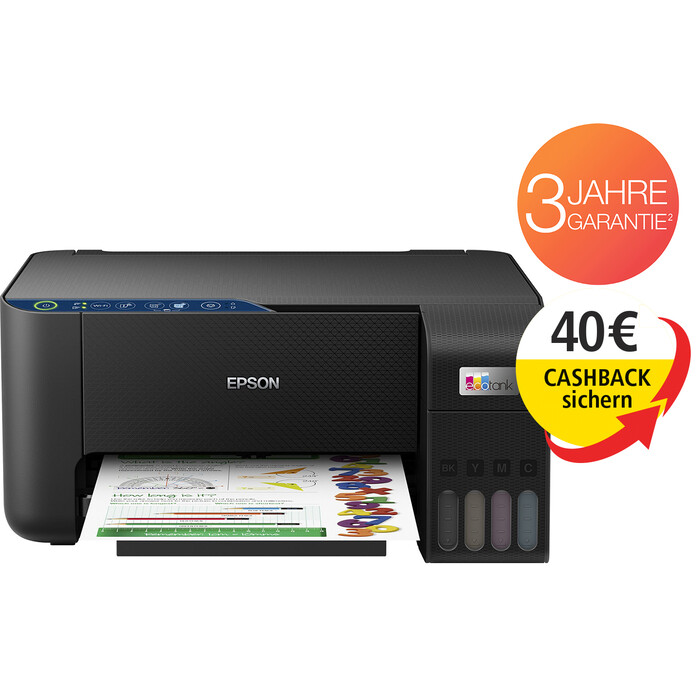 EPSON Drucker EcoTank ET-2861 All-in-One schwarz