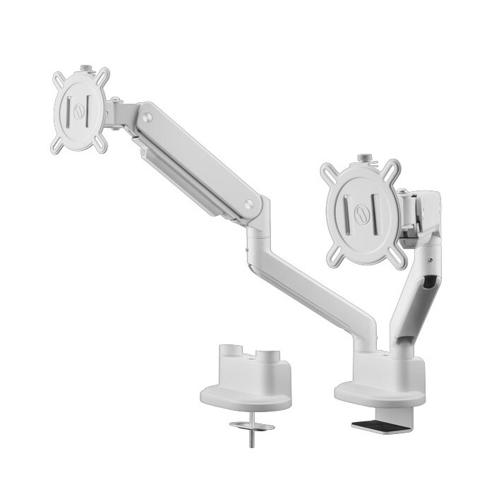 One For All Monitor Arm Solid, dual, white