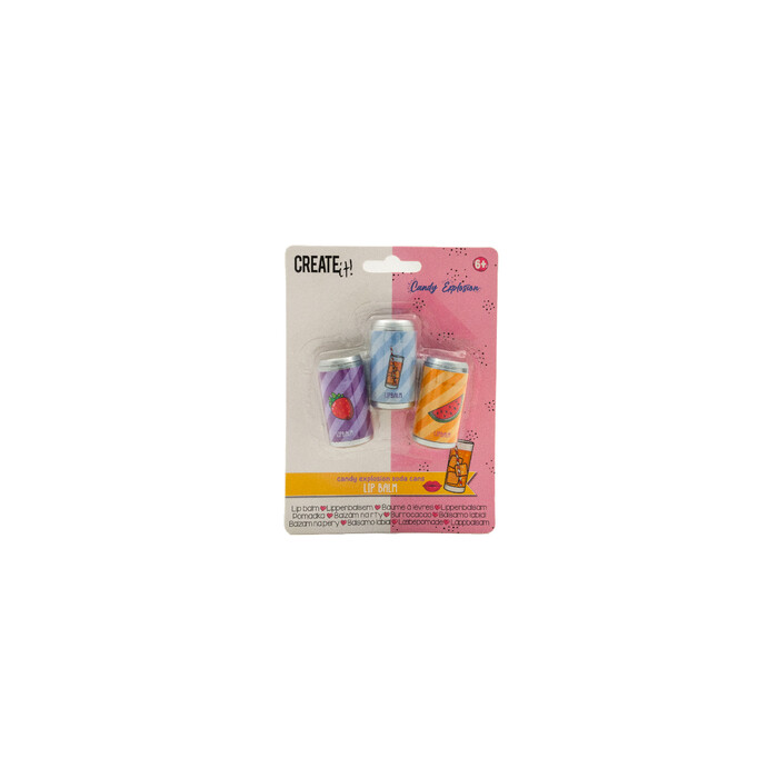 Create it! Candy Lippenbalsam 3-teilig
