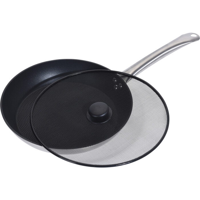 Spritzschutz Ø 29 cm schwarz