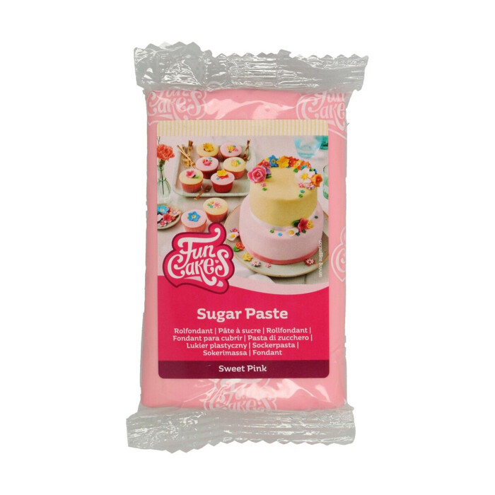 FUNCAKES Rollfondant 250 g pink