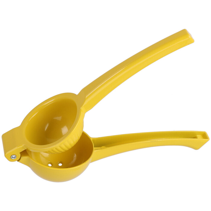 Zitruspresse aus Aluminium gelb