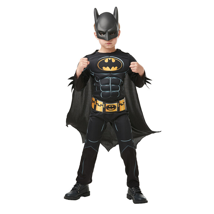Kinderkostüm Batman Core Größe L schwarz