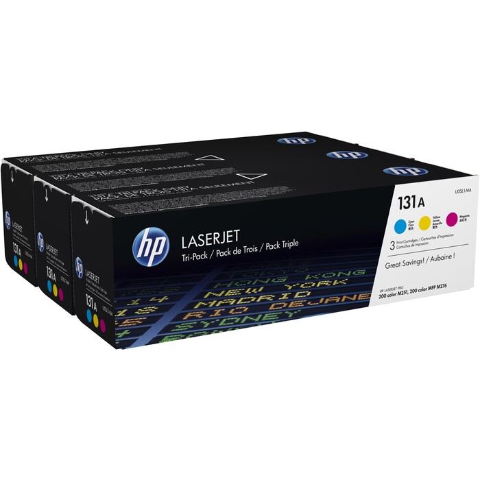 HP LJ Cartridge Nr.131A Tri-pack 1,8K