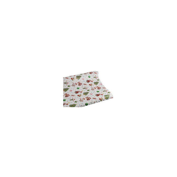 Geschenkpapier Weihnachtsmotive Hotfoil 1,5 m x 70 cm