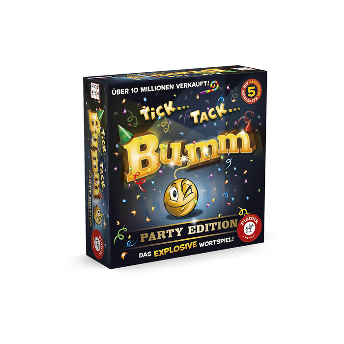 PIATNIK Tick Tack Bumm Party Party Edition Spiel