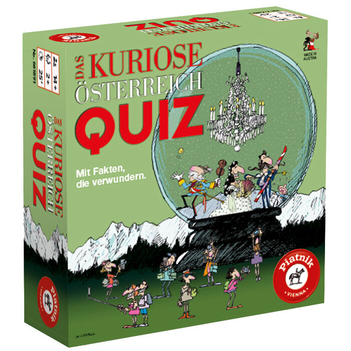 PIATNIK Spiel Das kuriose Österreich Quiz