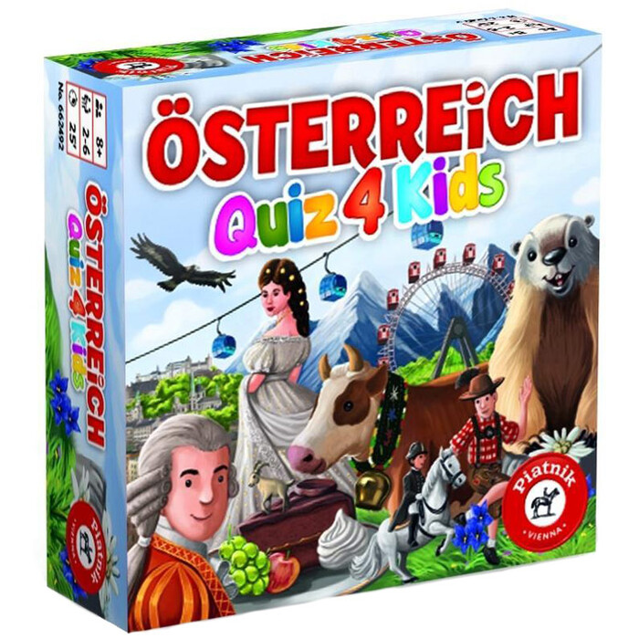 PIATNIK Spiel Österreich Quiz 4 Kids