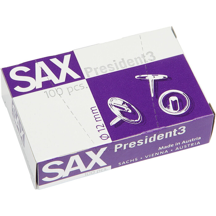 SAX Reißnägel President 12 mm 100 Stück