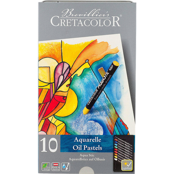 CRETACOLOR Aqua Stic 10 Stück mehrere Farben