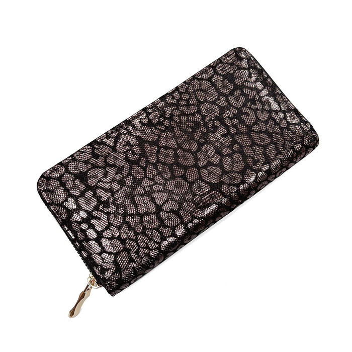 Geldbörse Sierra breit 19 x 10 x 2,5 cm schwarz
