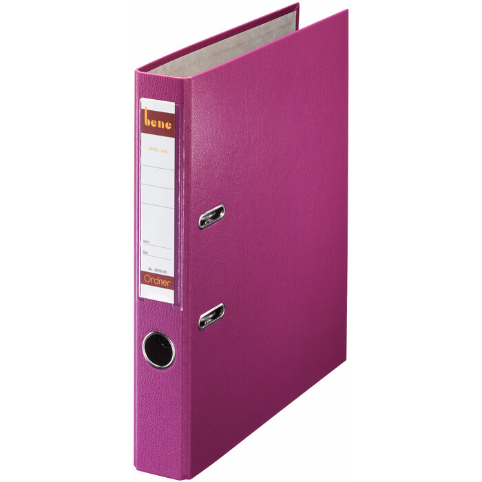 Bene Violett Ordner, Ordner Rückenbreite: 52 Mm Verwendung Für Papierformat: Din A4 (A4, 52 Mm, 1 Stk.) - Image 3