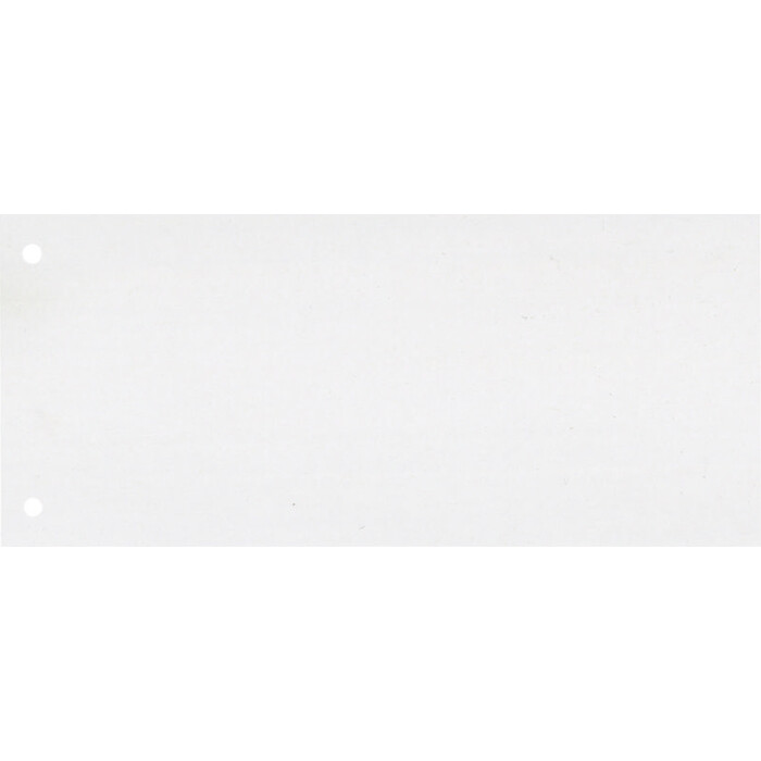 Bene Weiss Ordner Zubehör, Trennstreifen 24 X 10 Cm (B X H) 180G/M² Karton 100 St./Pack. - Image 3