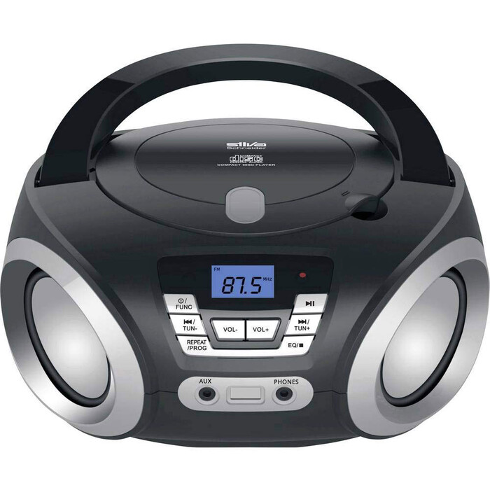 SILVA SCHNEIDER Tragbarer CD-Radio PCD 19.1 schwarz
