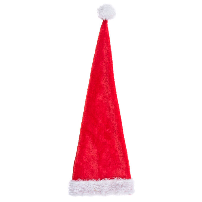NOVOOO Seasons Xmas Santa Mütze 90 cm rot/weiß