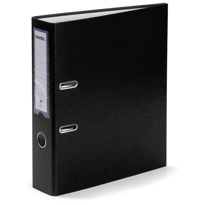 NOVOOO Ordner A4 7 cm schwarz