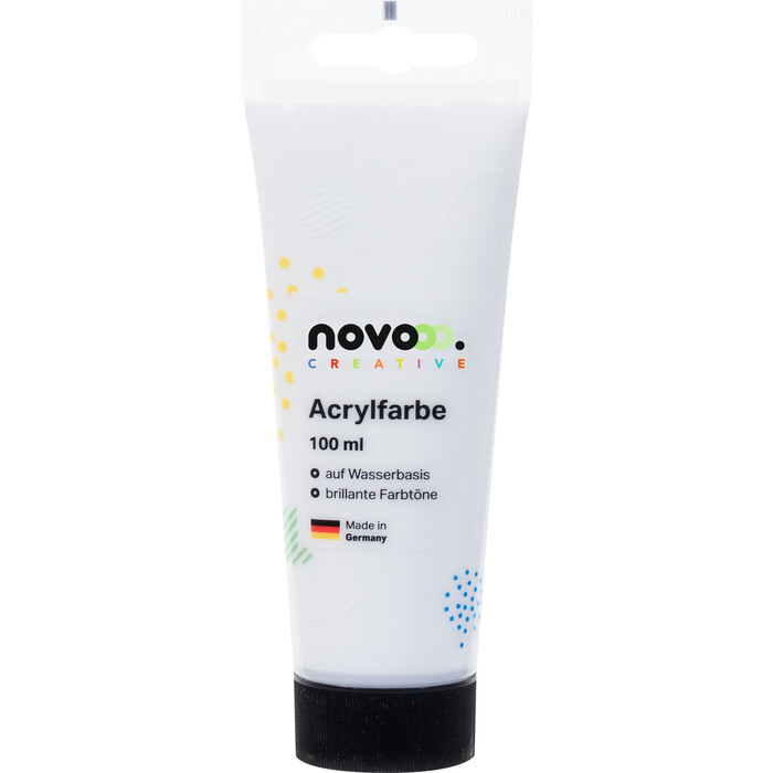 NOVOOO Creative Acrylfarbe 100 ml weiß