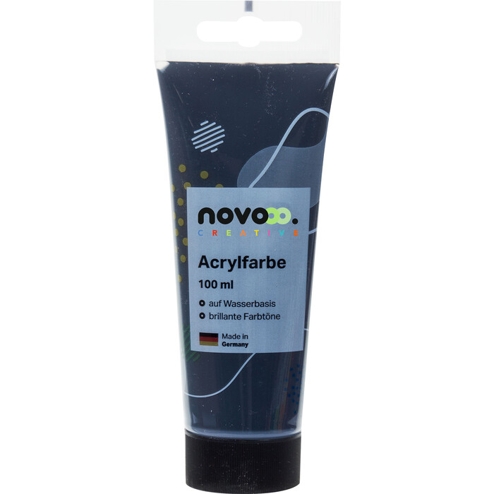 NOVOOO Creative Acrylfarbe 100 ml schwarz
