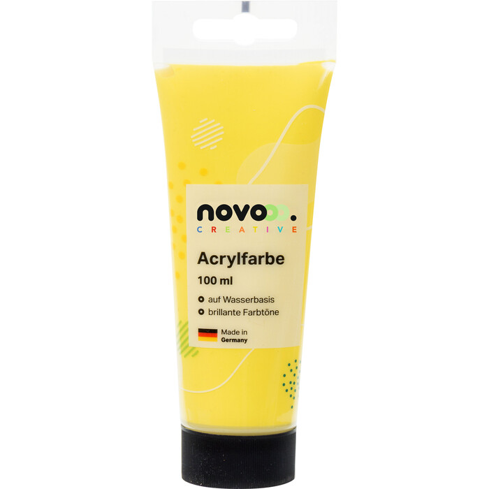NOVOOO Creative Acrylfarbe 100 ml gelb