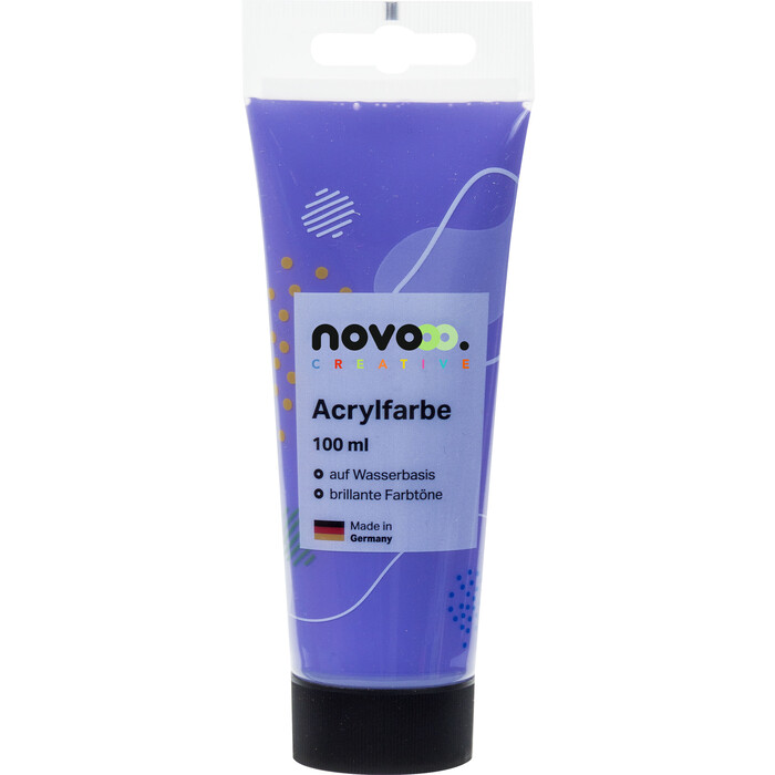 NOVOOO Creative Acrylfarbe 100 ml dunkelviolett