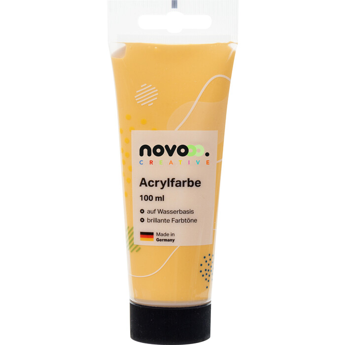 NOVOOO Creative Acrylfarbe 100 ml ocker