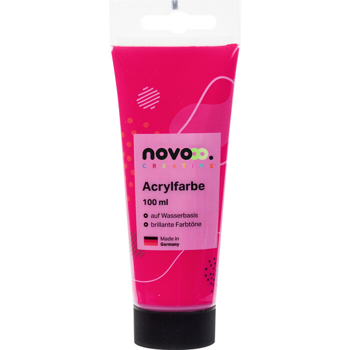 NOVOOO Creative Acrylfarbe 100 ml karminrot