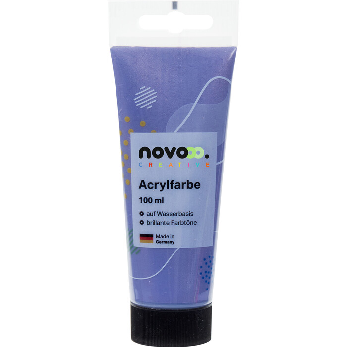 NOVOOO Creative Acrylfarbe 100 ml violett metallic
