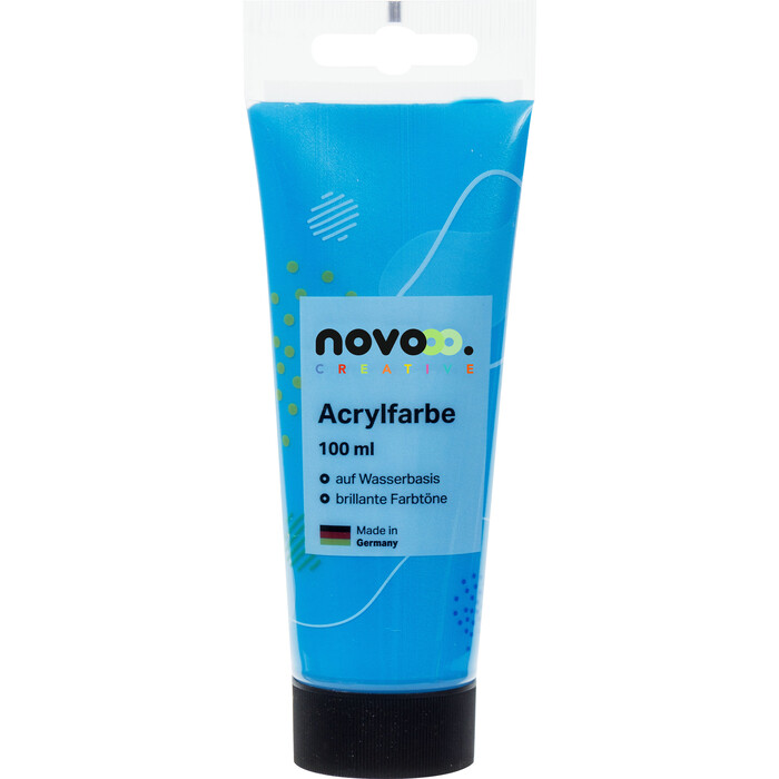 NOVOOO Creative Acrylfarbe 100 ml petrol metallic