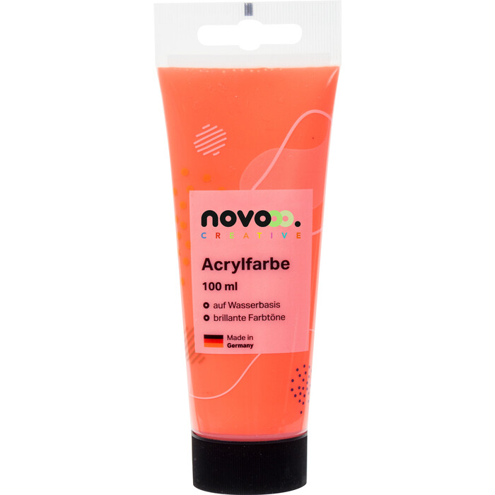 NOVOOO Creative Acrylfarbe 100 ml neon orange